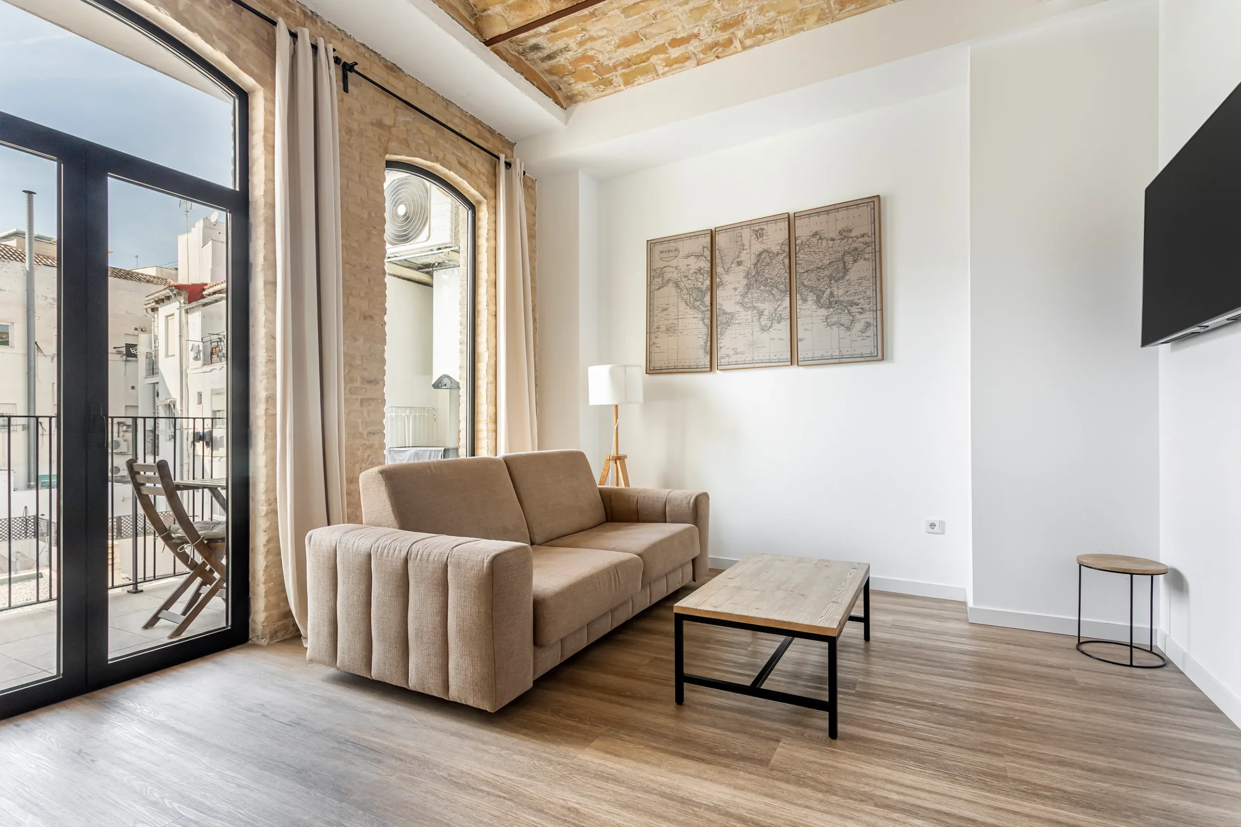 Apartamento de 2 quartos com terraço. Ruzafa