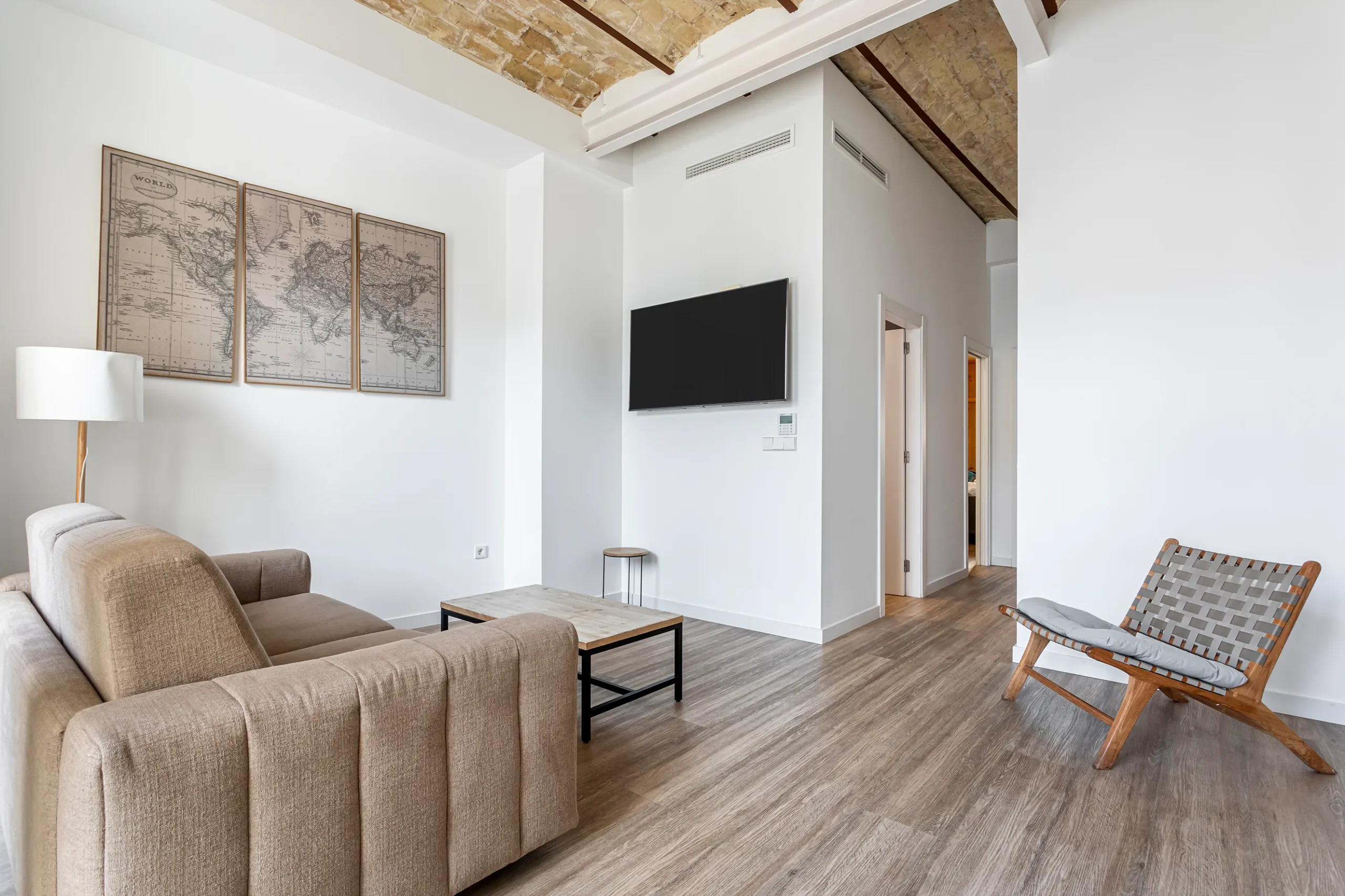 Apartamento de 2 quartos com terraço. Ruzafa