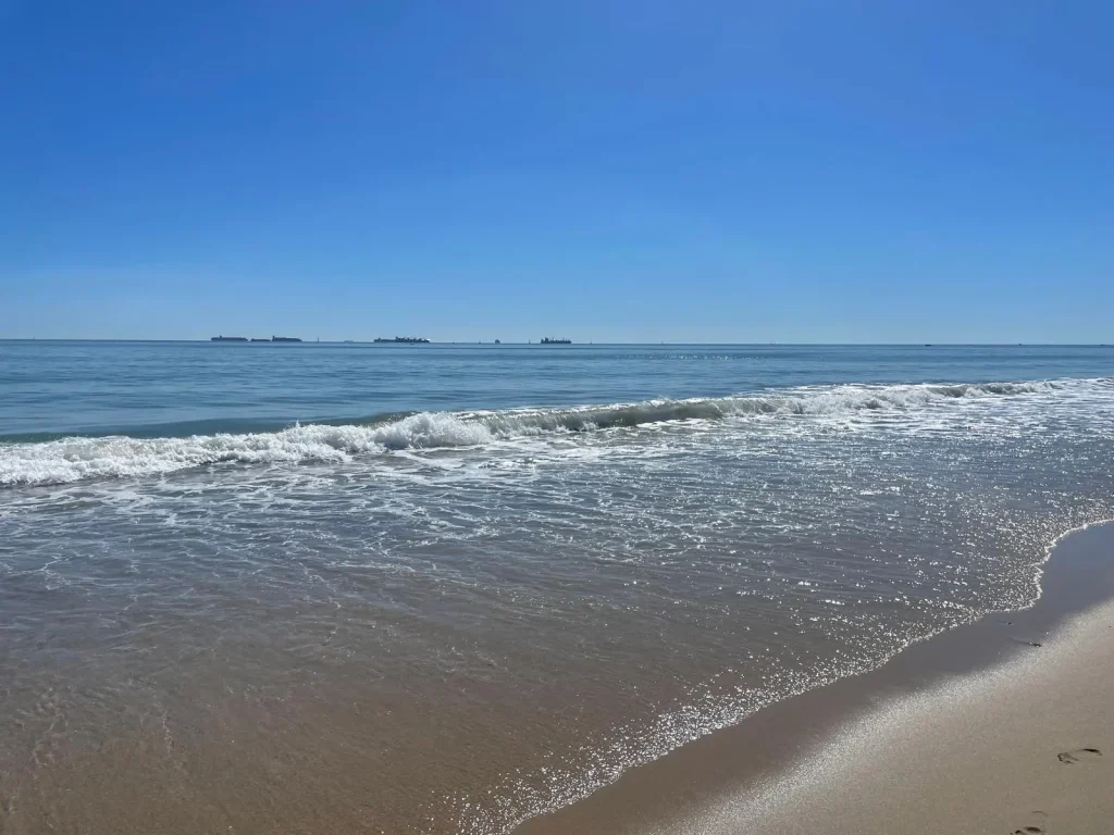 Praia urbana de Valência