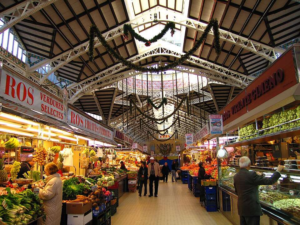 mercado central valência verão