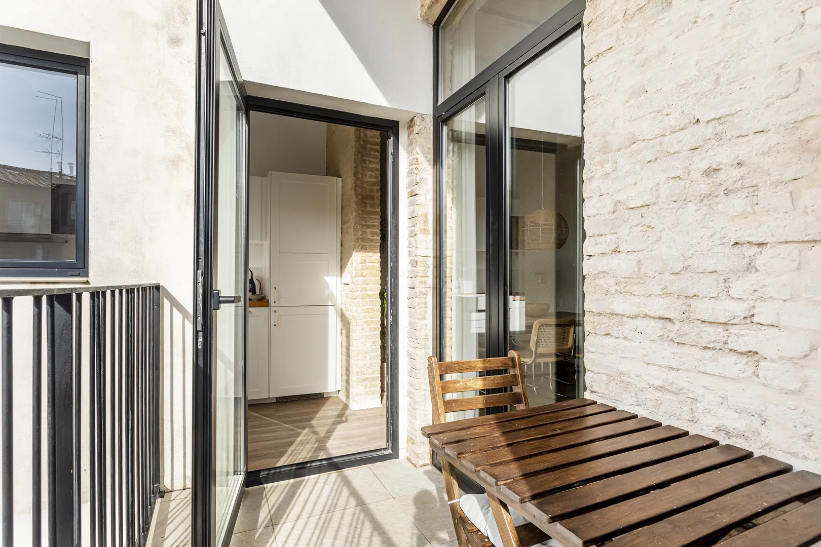 Apartamento Aire Holidays em Valencia com patio e zona interior luminosa