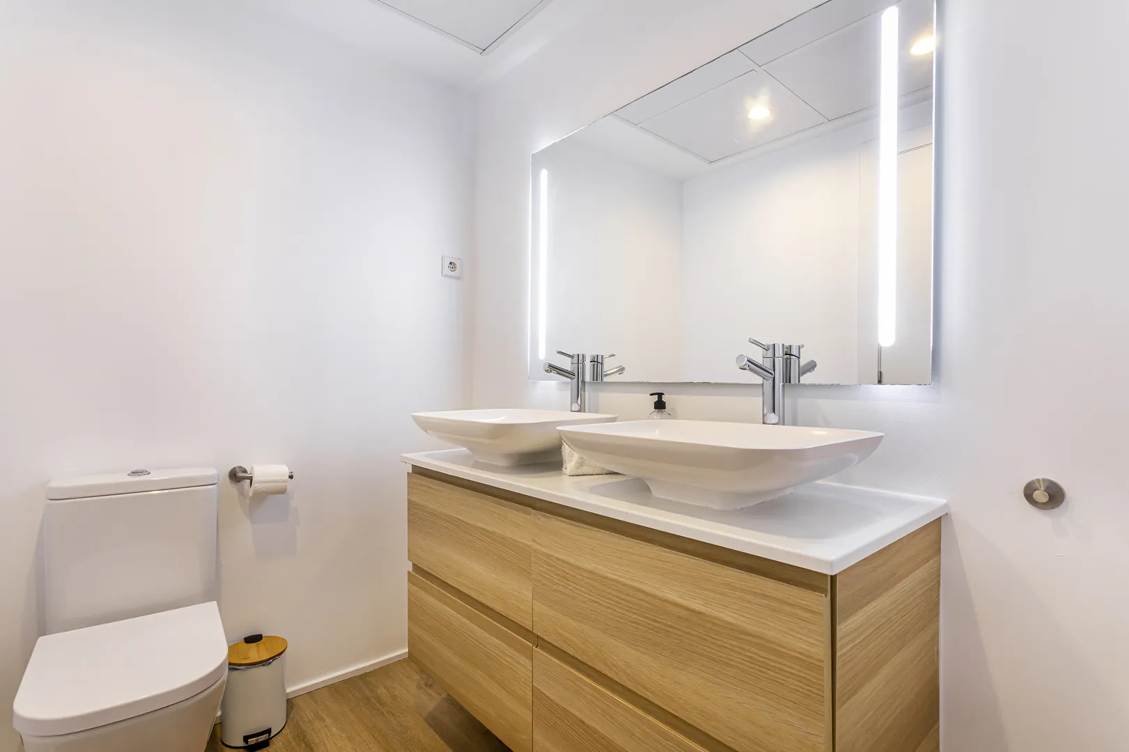 Sala de apartamento em Valência com ambiente acolhedor